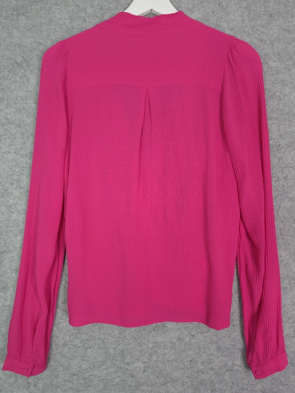 Sezane Abelia Wrap Blouse In Pink - Picture 5 of 12